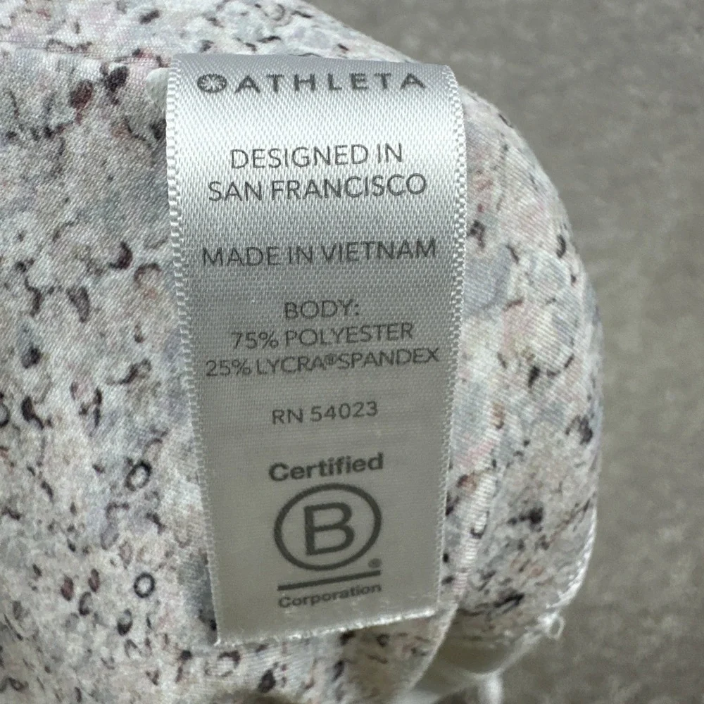 Athleta Salutation‎ Tights Womens Small Orchid Pink Stash Pocket Powervita